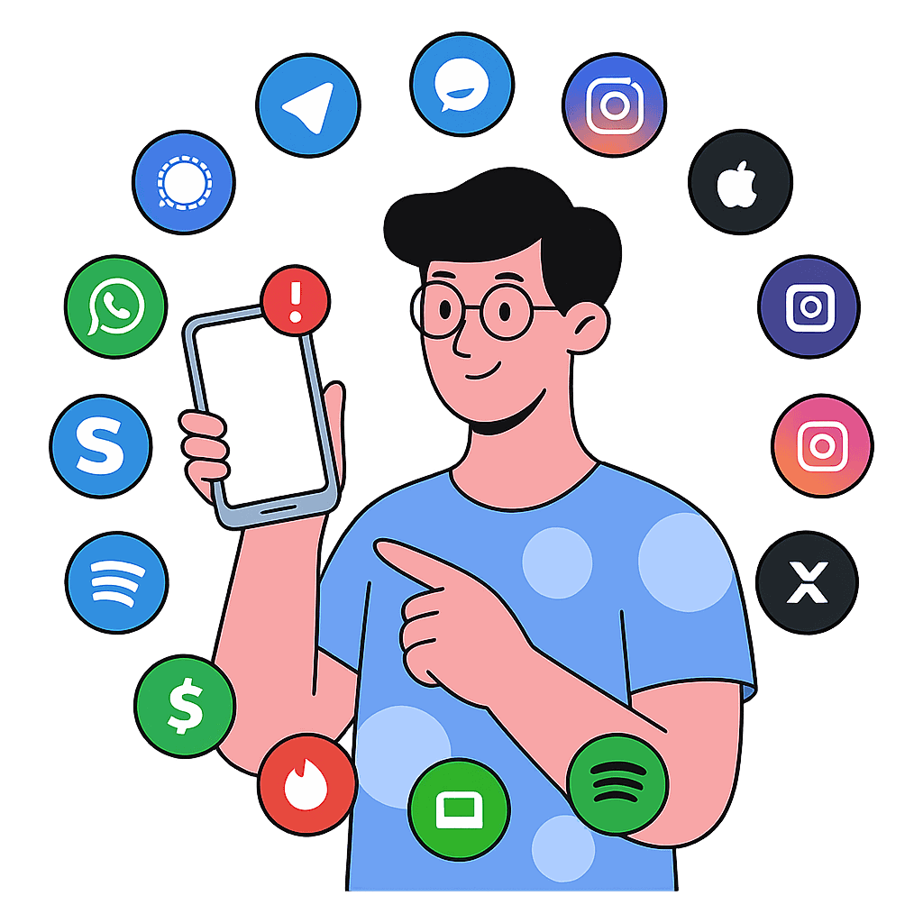 Social Media Messaging Traces