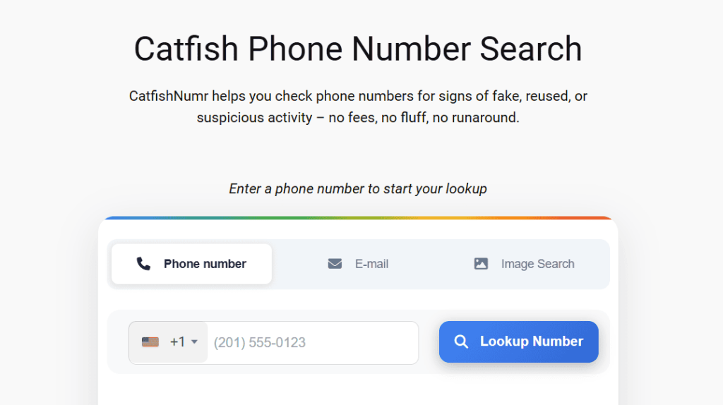 CatfishNumber: Best for Quick & Accurate Number Lookups