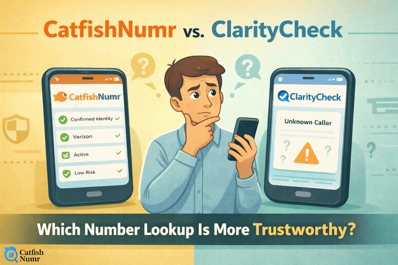 CatfishNumr vs. ClarityCheck: Which Number Lookup Is More Trustworthy?
