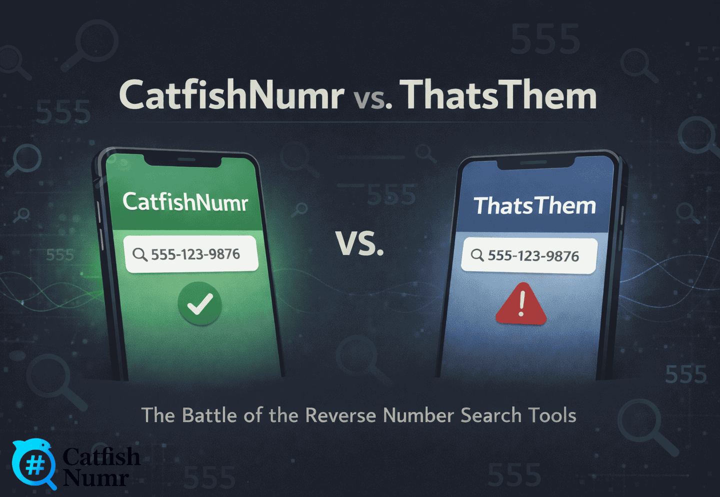 CatfishNumr vs ThatsThem: Accuracy, Coverage & Pricing Compared (2026)
