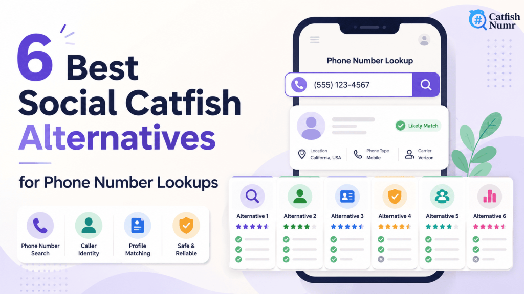 6 Best Social Catfish Alternatives for Phone Number Lookups