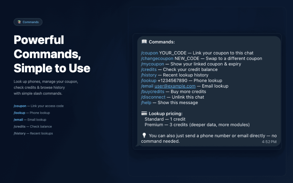 Useful Telegram Bot Commands